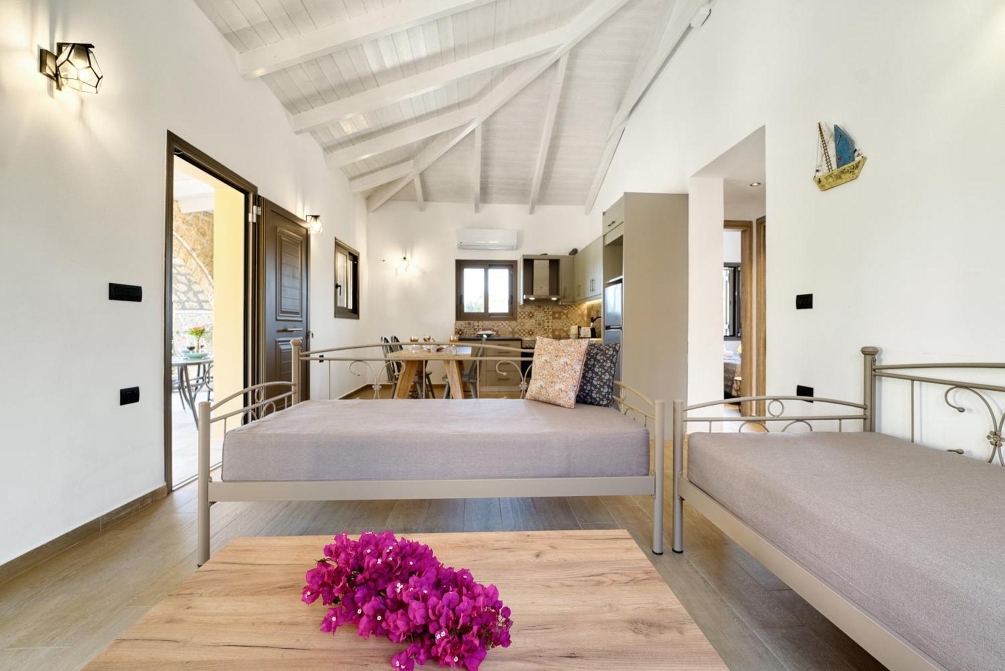 Astarte Villas - Astra Private Villas With Pool Vasilikí Exteriér fotografie