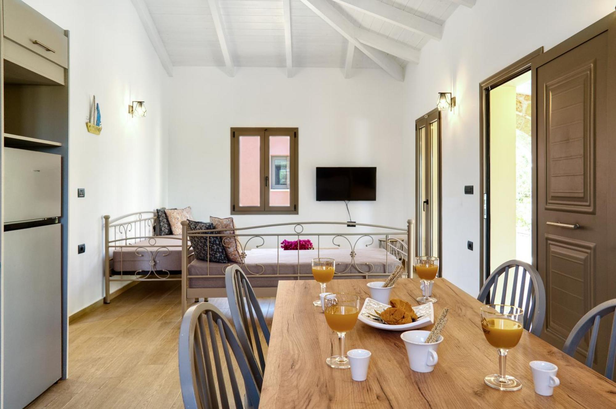 Astarte Villas - Astra Private Villas With Pool Vasilikí Exteriér fotografie
