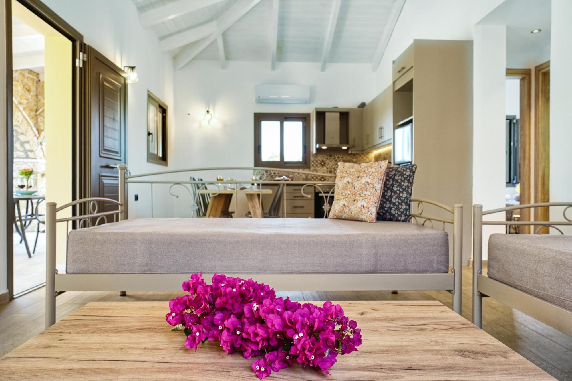 Astarte Villas - Astra Private Villas With Pool Vasilikí Exteriér fotografie