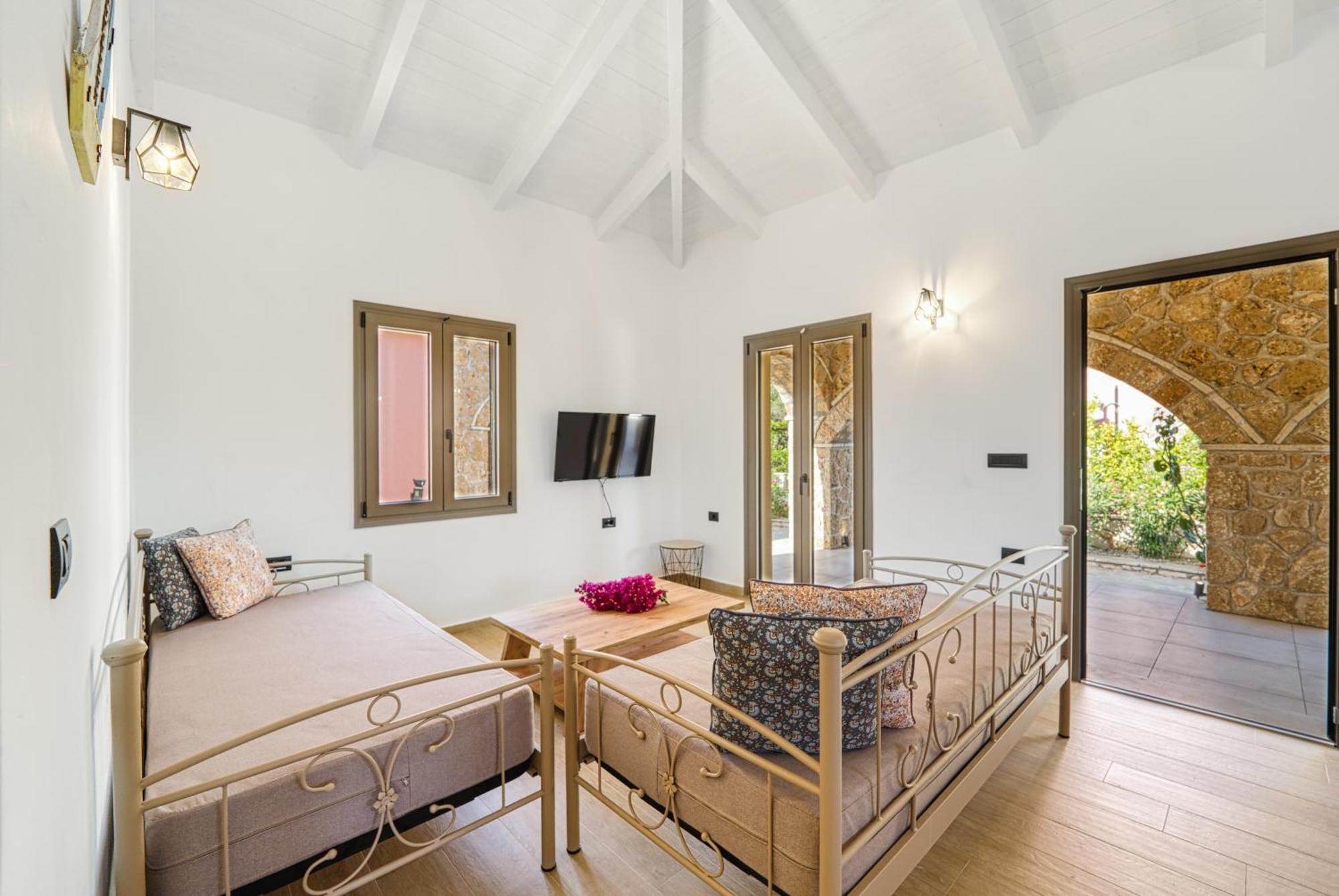 Astarte Villas - Astra Private Villas With Pool Vasilikí Exteriér fotografie