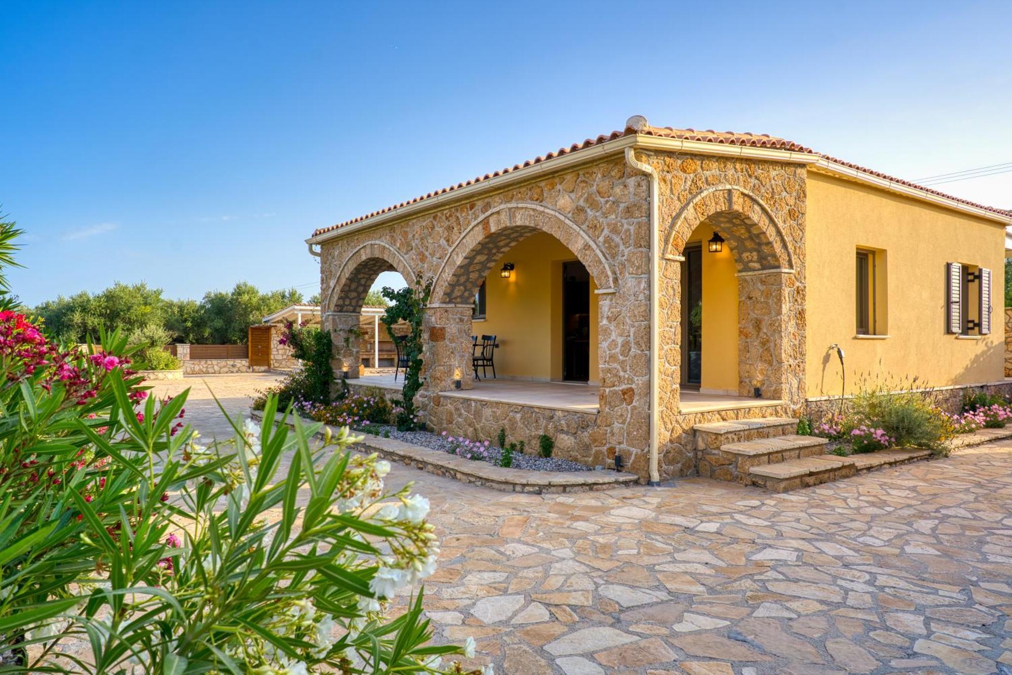 Astarte Villas - Astra Private Villas With Pool Vasilikí Exteriér fotografie